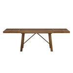 DINING TABLE - BROWN