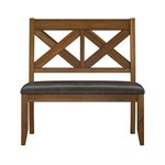 DINING BENCH - BROWN