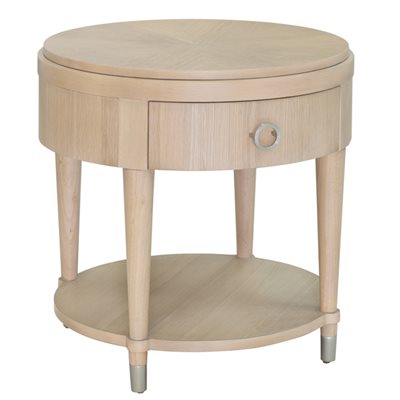 ROUND END TABLE