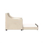 COMPLETE DAYBED W / TRUNDLE - CHAMPAGNE