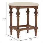 CONSOLE TABLE W / 3 STOOLS