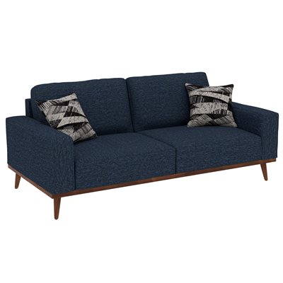 SOFA W / 2 PILLOWS - NAVY