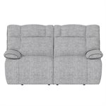 MANUAL LOVESEAT - GRAY