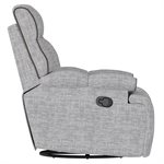 SWIVEL GLIDER RECLINER - GRAY