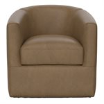 SWIVEL CHAIR - MOCHA PU