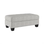 STORAGE OTTOMAN - GRAY