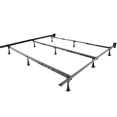 UNIVERSAL METAL FRAME W / CENTER SUPPORT TWIN-FULL-QUEEN-KING-CAL KING 3 / 3-4 / 6-5 / 0-6 / 0-6 / 6