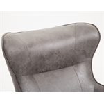 ACCENT CHAIR-CHARCOAL