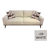 SOFA W / 2 PILLOWS - WHITE