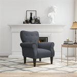 ACCENT CHAIR- NAVY BLUE