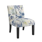 ACCENT CHAIR - BLUE MULTI