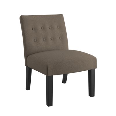 ACCENT CHAIR - BROWN