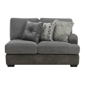 RSF LOVESEAT W / 3 PILLOWS-GREY