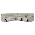 MEDFORD-3PC 3-POWER RECLINING SECTIONAL - TAN