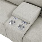 RSF POWER CONSOLE LOVESEAT-TAN